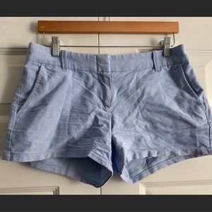 J Crew light blue cotton shorts